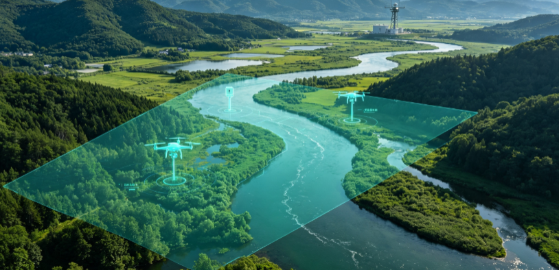 清涧县GEO 全域空间监测筑牢生态屏障，空间技术支撑环境治理与灾害防御